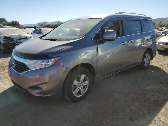 NISSAN QUEST S 2015 with VIN JN8AE2KP2F9129376 - Photo from auction