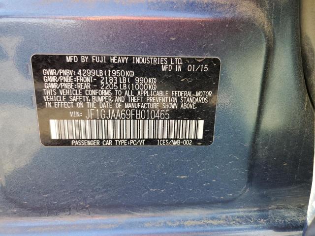 Photo 14 from auction – 2015 SUBARU IMPREZA with VIN JF1GJAA69FH010465