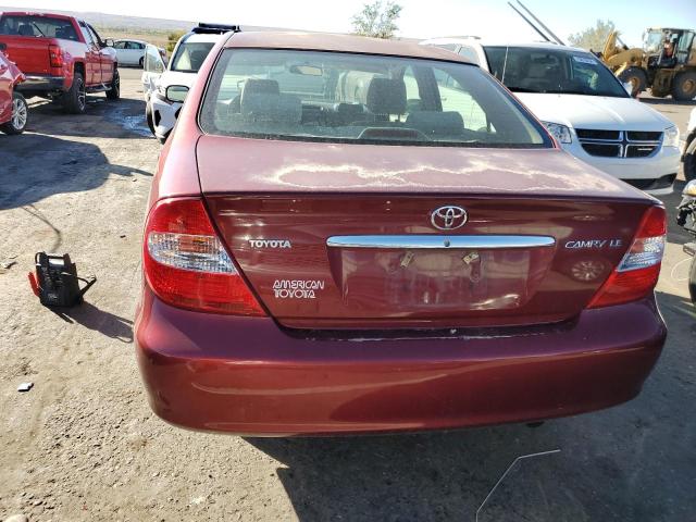 Photo 6 from auction – 2003 TOYOTA CAMRY LE with VIN 4T1BE32K83U121622