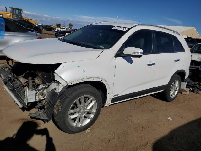 KIA SORENTO LX 2014 with VIN 5XYKTDA70EG459386 - Photo from auction