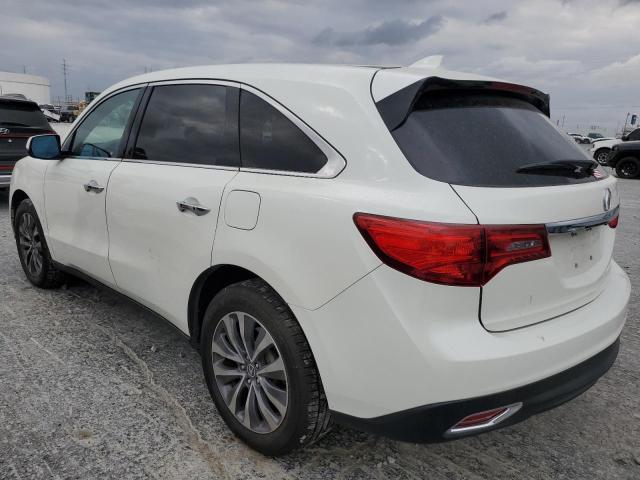 Photo 2 from auction – 2016 ACURA MDX TECHNO with VIN 5FRYD4H47GB041628