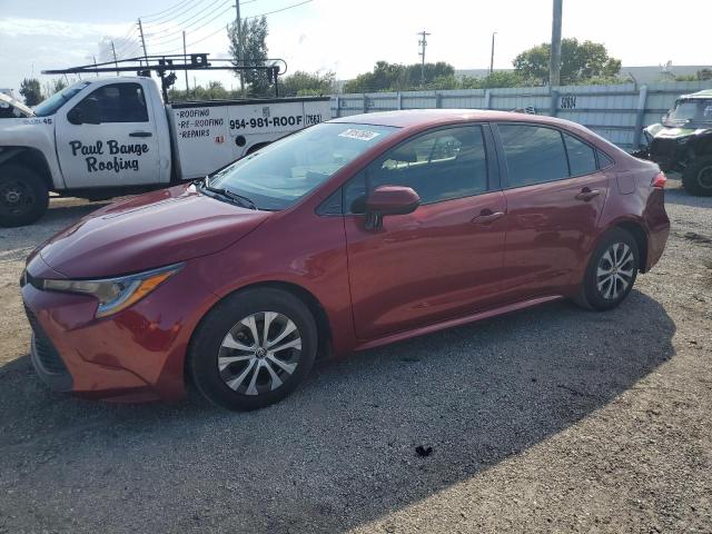 TOYOTA COROLLA LE 2022 with VIN JTDEAMDEXNJ043939 - Photo from auction