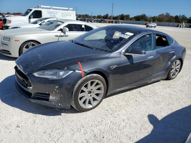 TESLA MODEL S 85 2015 with VIN 5YJSA1H21FF092571 - Photo from auction