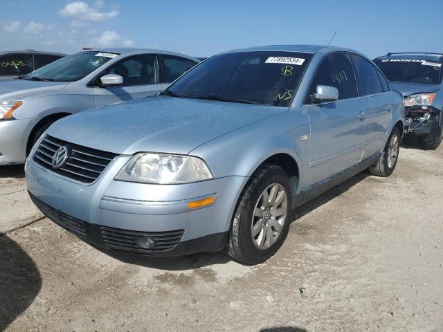 VOLKSWAGEN PASSAT GLS 2001 with VIN WVWPD63B01P287514 - Photo from auction