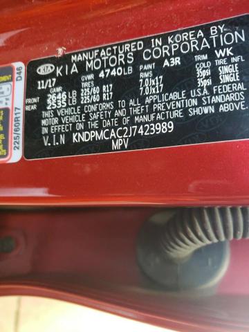 Photo 14 from auction – 2018 KIA SPORTAGE L with VIN KNDPMCAC2J7423989