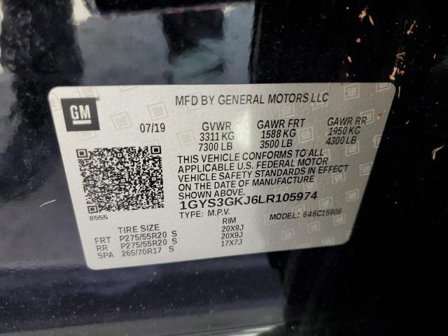 Photo 14 from auction – 2020 CADILLAC ESCALADE E with VIN 1GYS3GKJ6LR105974