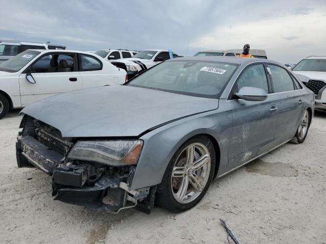 AUDI A8 L QUATT 2013 with VIN WAURGAFD0DN000668 - Photo from auction