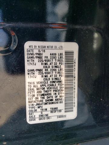 Photo 14 from auction – 2016 NISSAN ROGUE S with VIN JN8AT2MT8GW026160