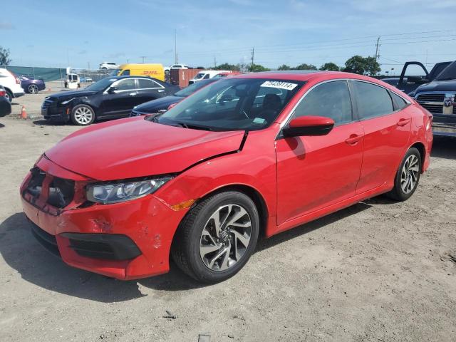 HONDA CIVIC EX 2017 with VIN 2HGFC2F7XHH570050 - Photo from auction