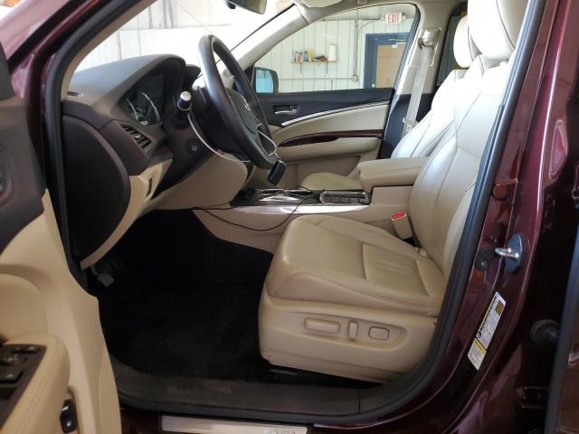 Photo 7 from auction – 2016 ACURA MDX TECHNO with VIN 5FRYD4H44GB026889
