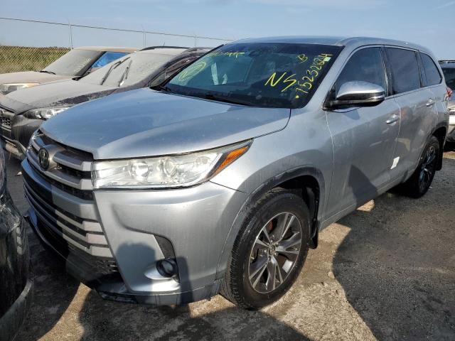TOYOTA HIGHLANDER 2018 with VIN 5TDZARFH4JS038688 - Photo from auction
