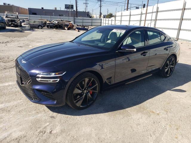 GENESIS G70 BASE 2023 with VIN KMTG54TE2PU123852 - Photo from auction