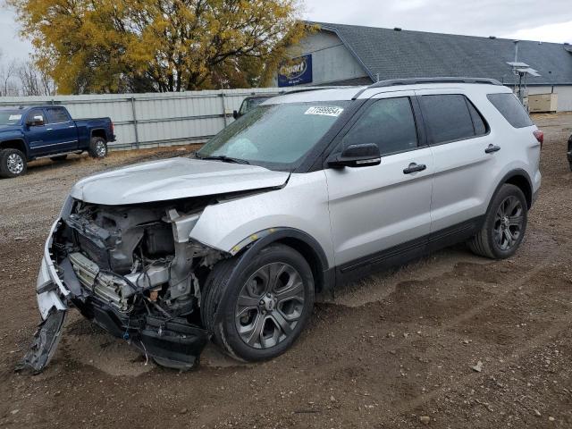 FORD EXPLORER S 2018 with VIN 1FM5K8GTXJGB77934 - Photo from auction