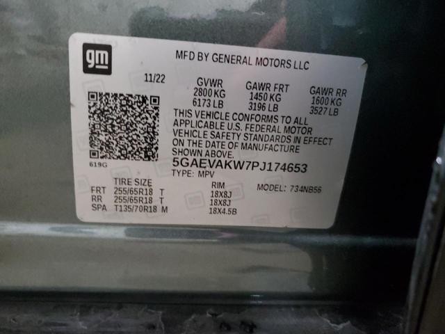 Photo 14 from auction – 2023 BUICK ENCLAVE ES with VIN 5GAEVAKW7PJ174653