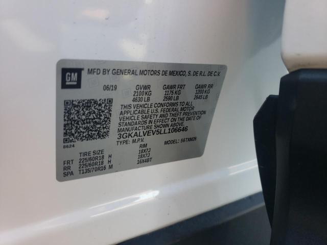 Photo 14 from auction – 2020 GMC TERRAIN SL with VIN 3GKALVEV5LL106646
