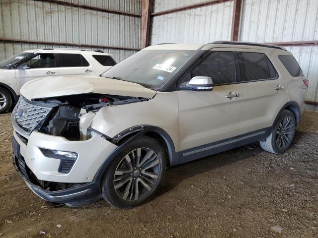 FORD EXPLORER P 2018 with VIN 1FM5K8HT3JGA91492 - Photo from auction