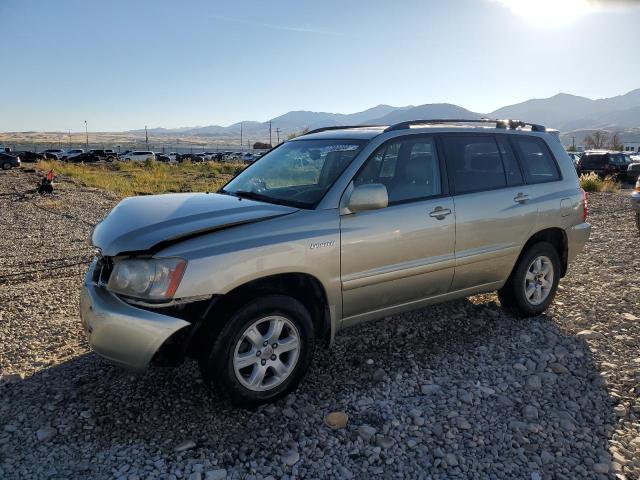 TOYOTA HIGHLANDER 2001 with VIN JTEHF21A110009386 - Photo from auction