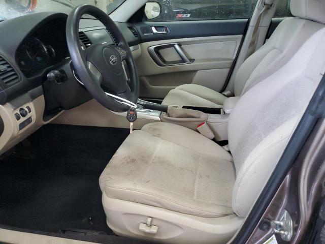 Photo 7 from auction – 2009 SUBARU LEGACY 2.5 with VIN 4S3BL616497219232