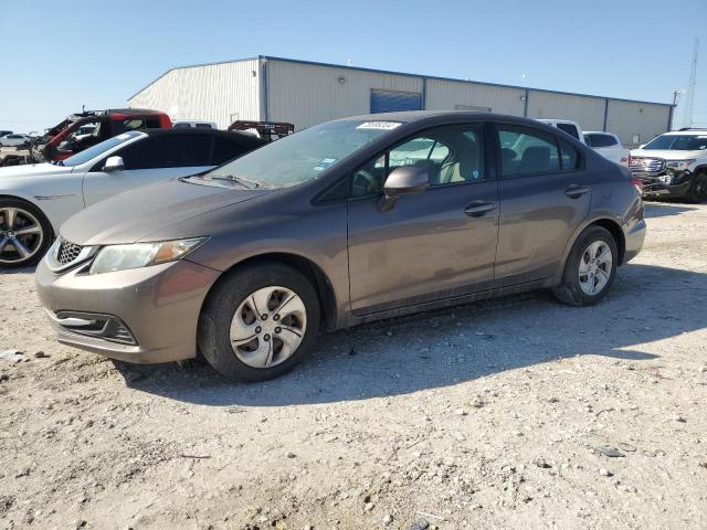 HONDA CIVIC LX 2013 with VIN 2HGFB2F58DH547460 - Photo from auction