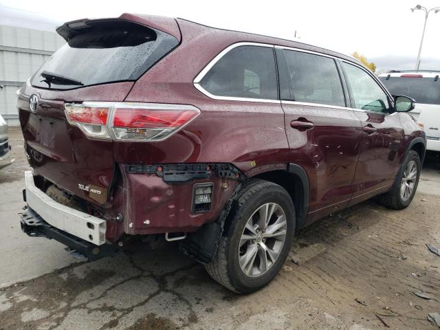Photo 3 from auction – 2015 TOYOTA HIGHLANDER with VIN 5TDJKRFH7FS124742
