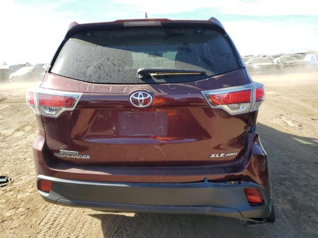 Photo 6 from auction – 2015 TOYOTA HIGHLANDER with VIN 5TDJKRFH9FS117128