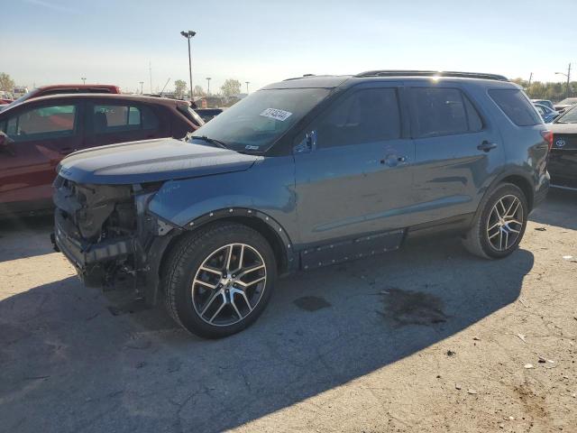 FORD EXPLORER S 2018 with VIN 1FM5K8GT3JGB97474 - Photo from auction