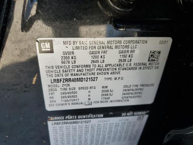 Photo 14 from auction – 2021 BUICK ENVISION A with VIN LRBFZRR48MD121527