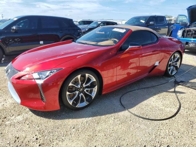 LEXUS LC 500 2023 with VIN JTHMPAAY0PA107544 - Photo from auction