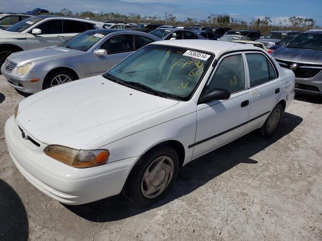 TOYOTA COROLLA VE 2000 with VIN 2T1BR12E3YC310593 - Photo from auction