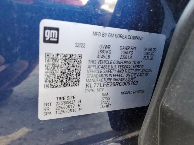 Photo 14 from auction – 2024 CHEVROLET TRAX LS with VIN KL77LFE26RC000709