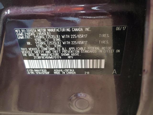 Photo 14 from auction – 2017 TOYOTA RAV4 LE with VIN 2T3BFREV6HW670174
