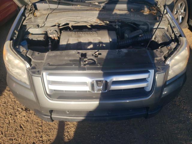 Photo 11 from auction – 2007 HONDA PILOT EXL with VIN 5FNYF28797B012898