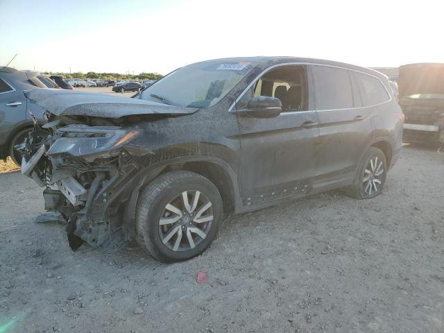 HONDA PILOT EXL 2022 with VIN 5FNYF5H57NB038901 - Photo from auction