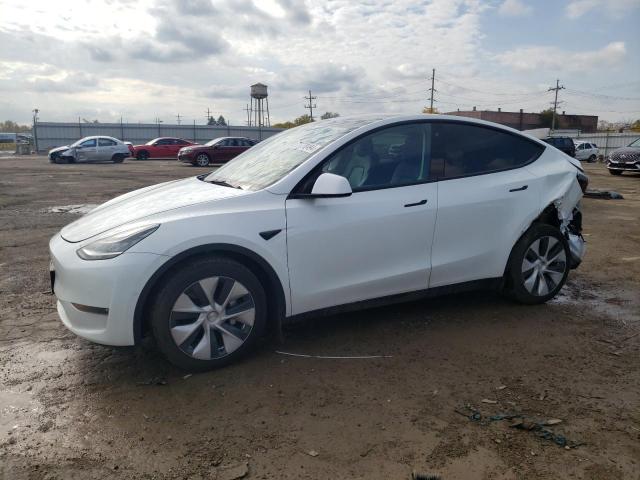 TESLA MODEL Y 2022 with VIN 7SAYGAEE1NF383449 - Photo from auction