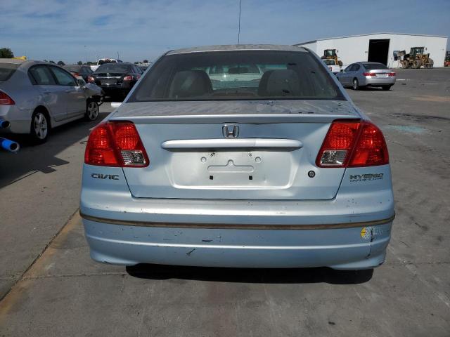 Photo 6 from auction – 2004 HONDA CIVIC HYBR with VIN JHMES96644S014542