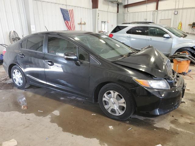 Photo 4 from auction – 2012 HONDA CIVIC HYBR with VIN JHMFB4F20CS008076