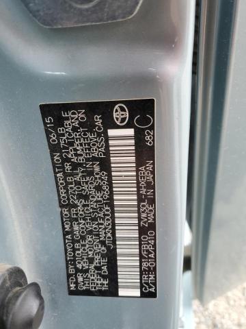 Photo 14 from auction – 2015 TOYOTA PRIUS with VIN JTDKN3DU0F1968949
