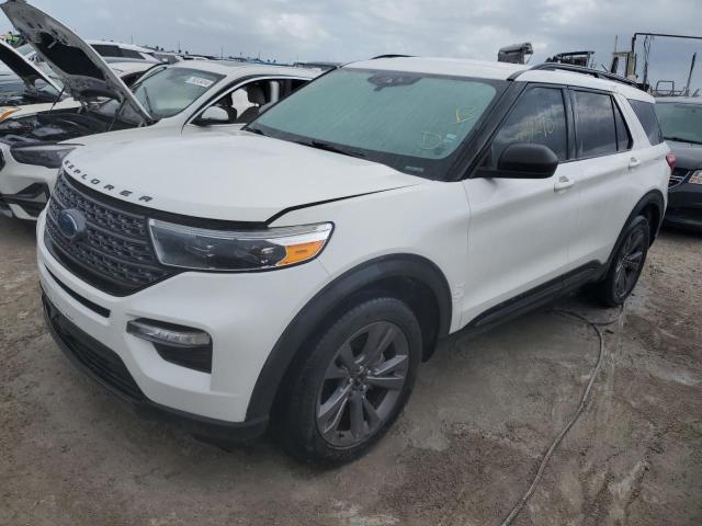 FORD EXPLORER X 2021 with VIN 1FMSK7DH6MGB86907 - Photo from auction