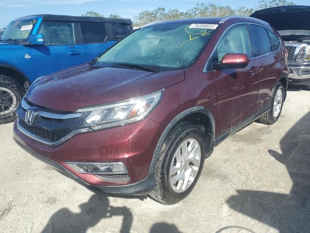 Photo 1 from auction – 2016 HONDA CR-V EXL with VIN 2HKRM4H76GH711400