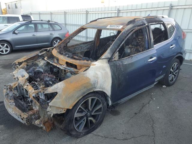 NISSAN ROGUE S 2019 with VIN 5N1AT2MVXKC808074 - Photo from auction