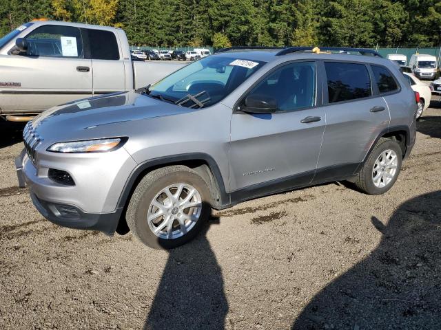 JEEP CHEROKEE S 2016 with VIN 1C4PJLAB8GW222662 - Photo from auction