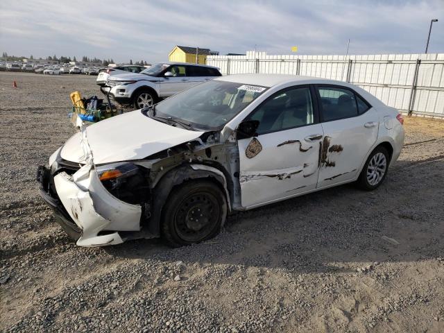 TOYOTA COROLLA L 2018 with VIN 5YFBURHE3JP781265 - Photo from auction