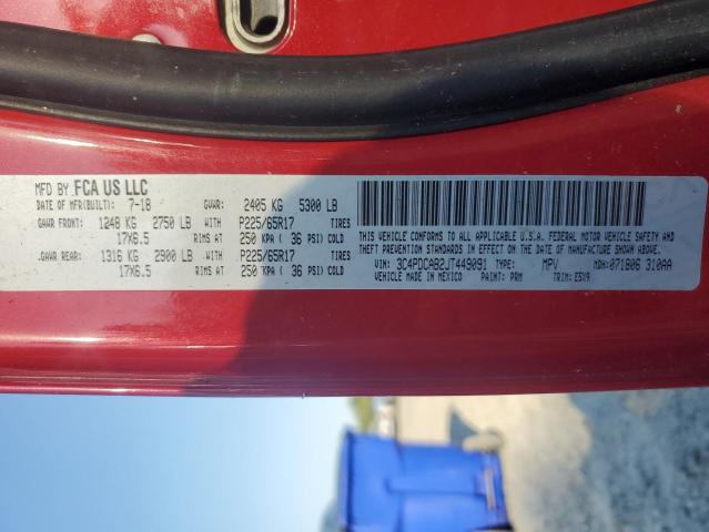 Foto 14 de la subasta – 2018 DODGE JOURNEY SE con VIN 3C4PDCAB2JT449091