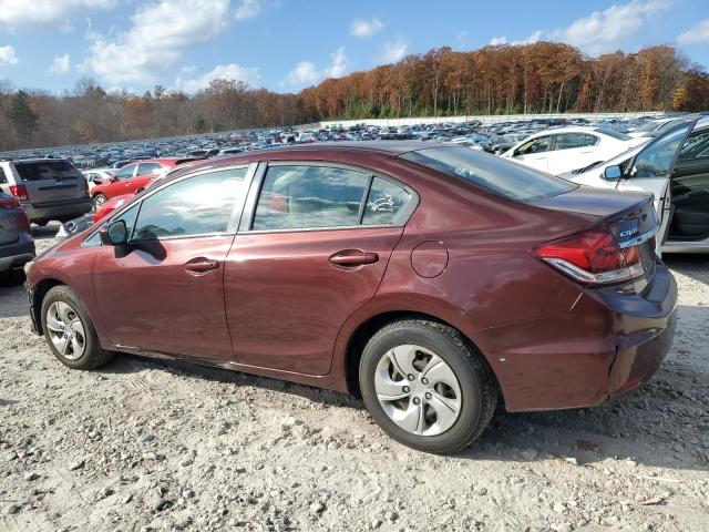 Photo 2 from auction – 2014 HONDA CIVIC LX with VIN 2HGFB2F58EH560033