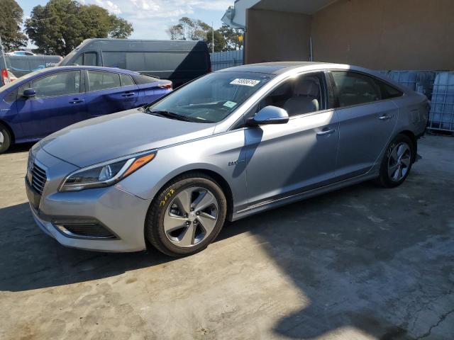 HYUNDAI SONATA HYB 2017 with VIN KMHE34L14HA045033 - Photo from auction