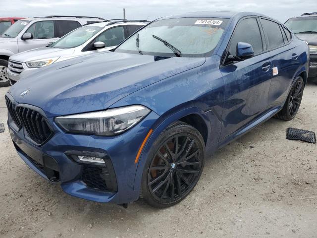 BMW X6 SDRIVE 2021 with VIN 5UXCY4C01M9E76429 - Photo from auction