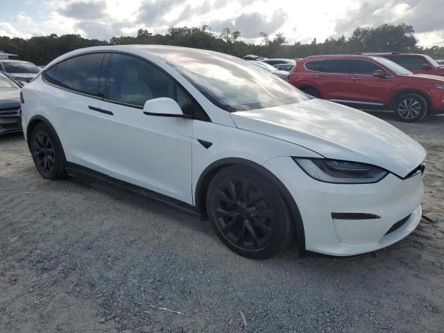 Photo 4 from auction – 2022 TESLA MODEL X with VIN 7SAXCAE53NF358818