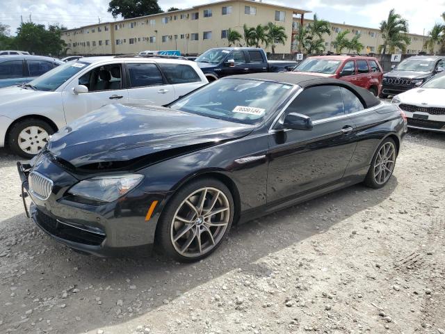 BMW 650 I 2012 with VIN WBALZ3C56CDL72240 - Photo from auction