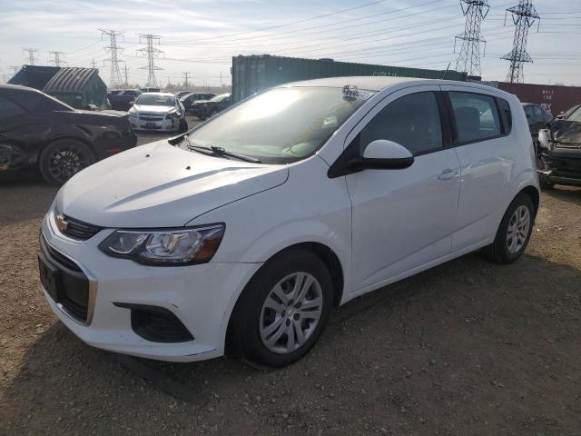 CHEVROLET SONIC 2017 with VIN 1G1JG6SH7H4160914 - Photo from auction