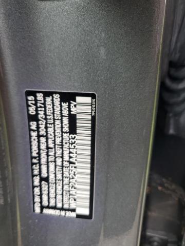Photo 14 from auction – 2015 PORSCHE CAYENNE with VIN WP1AF2A25FLA44533